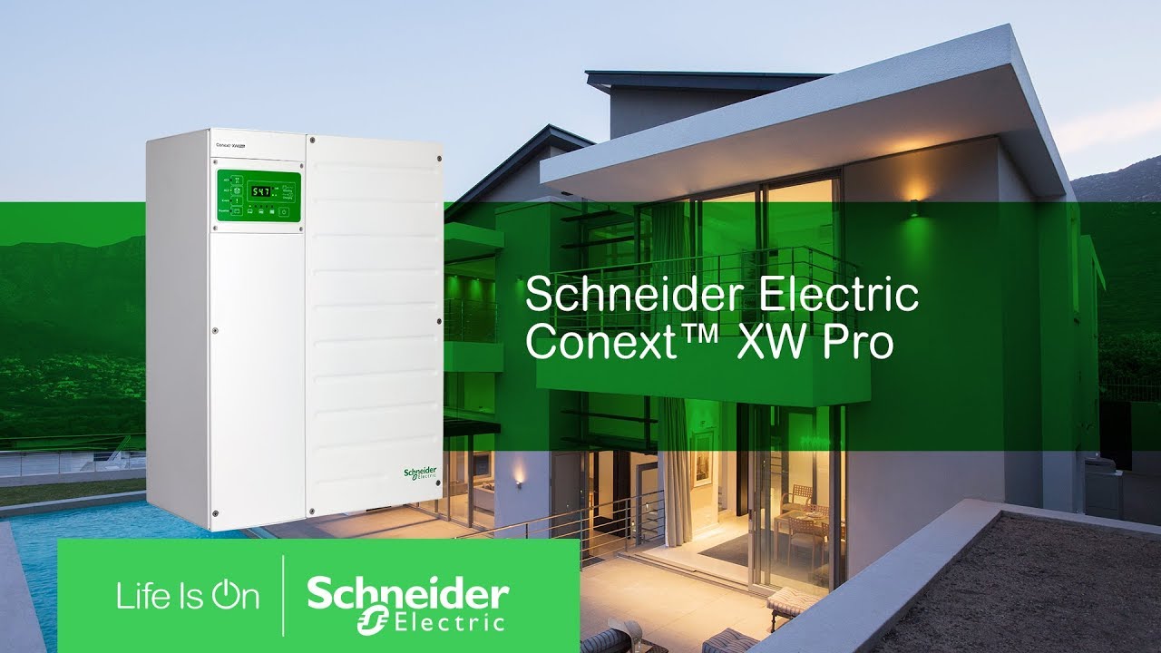 Schneider Hybrid Solar Inverter in India, 100 Amp MPPT Charge