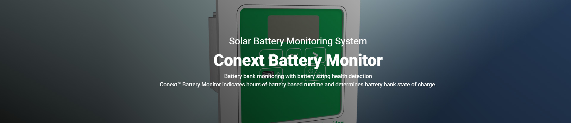 conext battery monitor manual